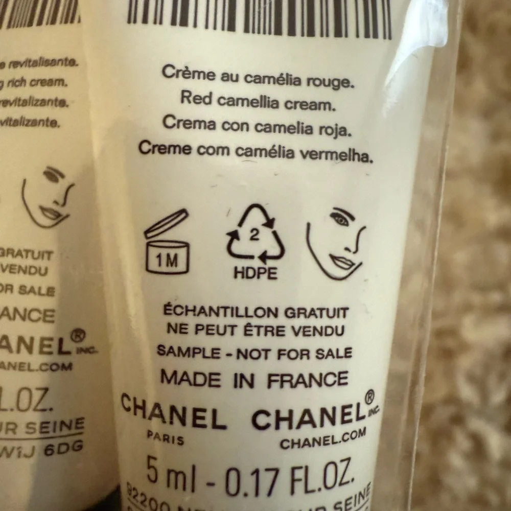 CHANEL No.1 Skincare Trio:Serum, Revitalizing Rich Cream and Red Camellia Cream
